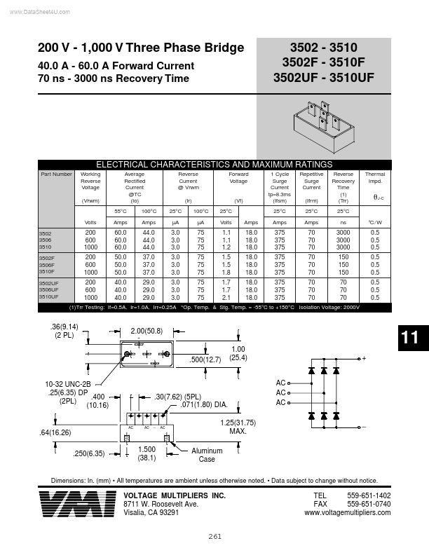 3506UF VMI