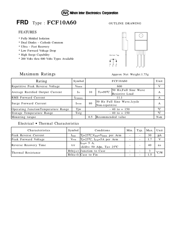 FCF10A60