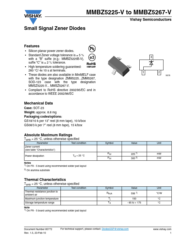 MMBZ5264-V