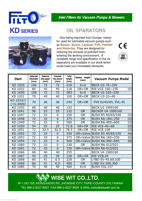 <?=KD1020?> डेटा पत्रक पीडीएफ