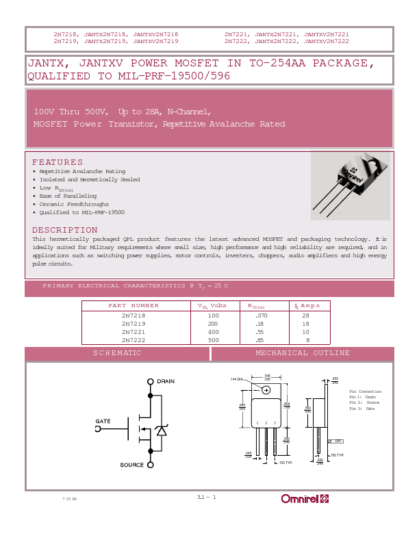 2N7219 ETC