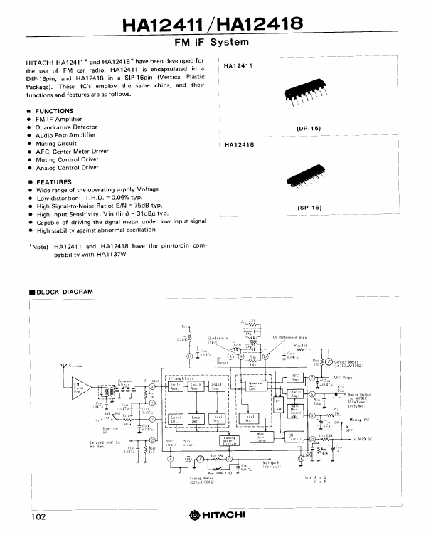 HA12418 Hitachi