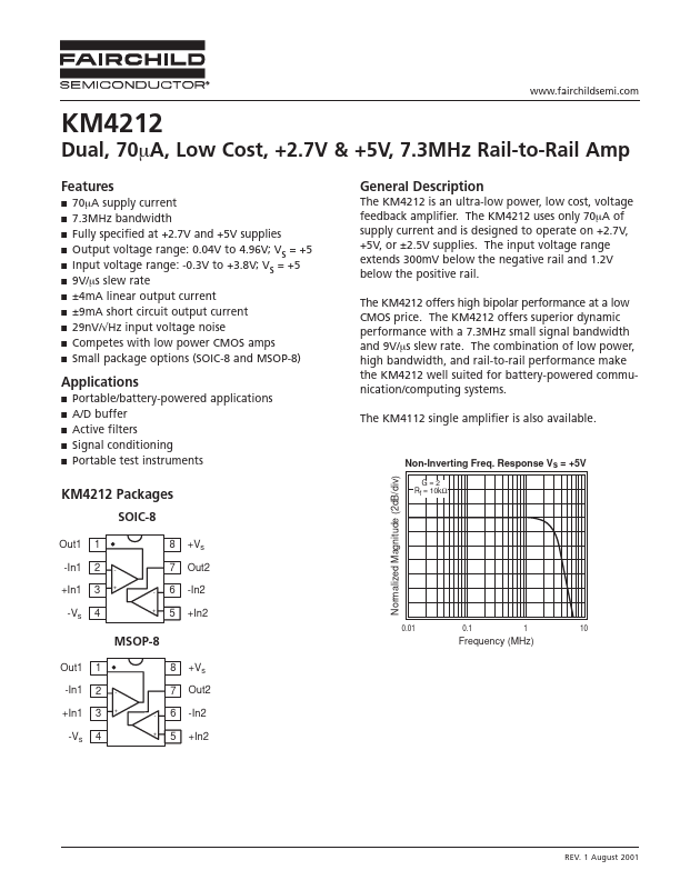 KM4212 Fairchild Semiconductor