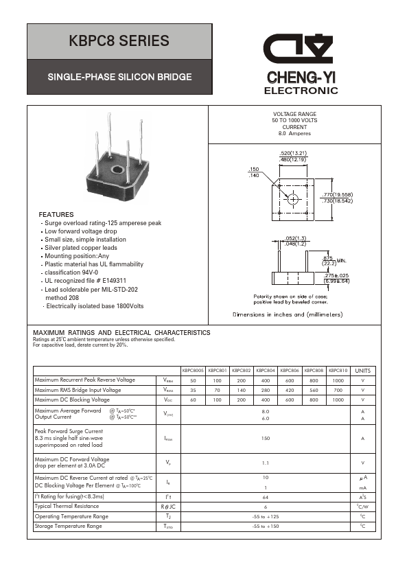 KBPC8005