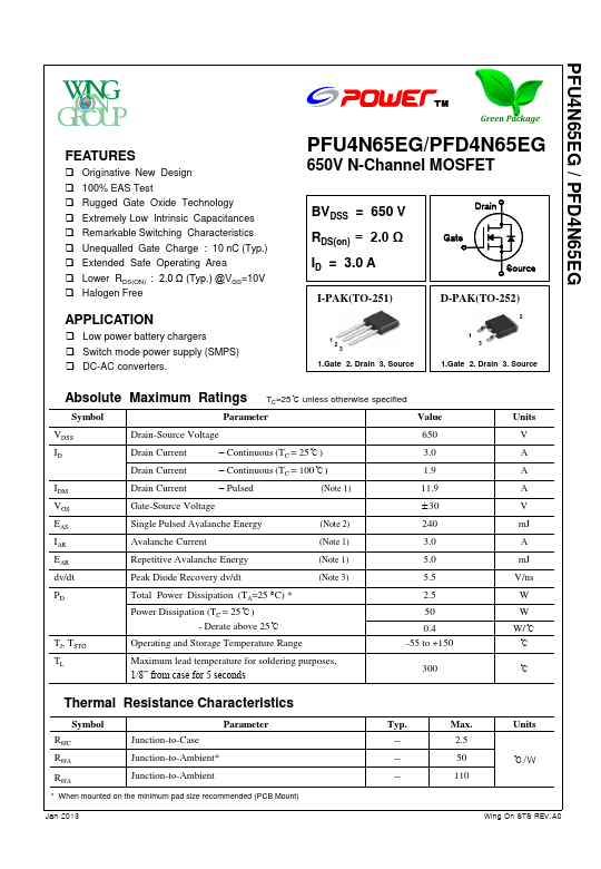 PFD4N65EG