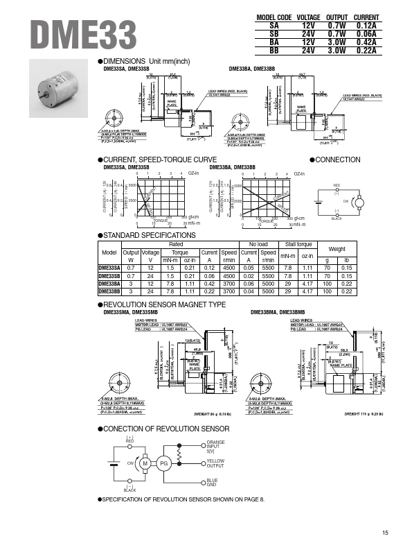 DME33S6DG Servo