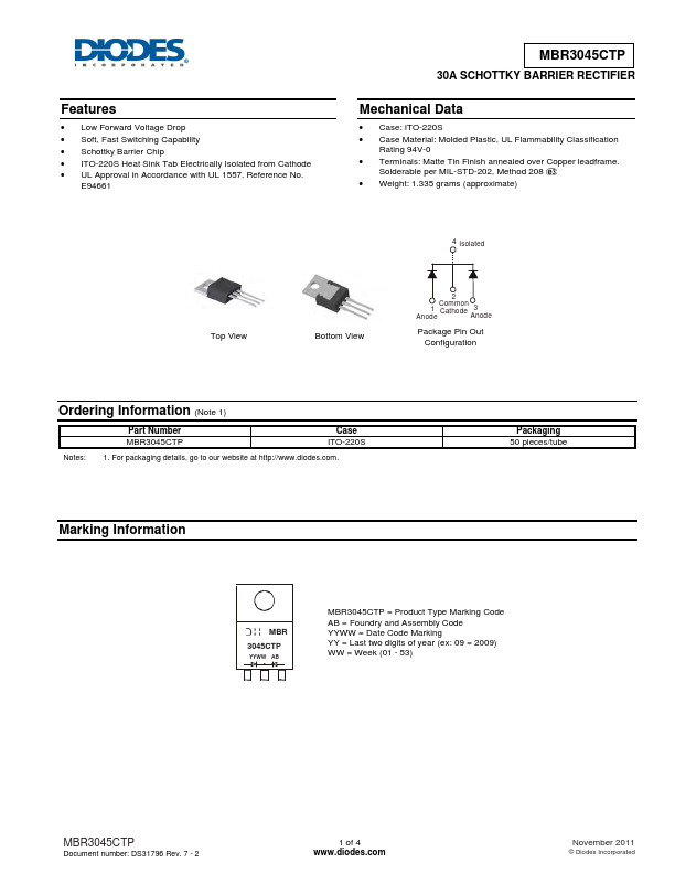 MBR3045CTP