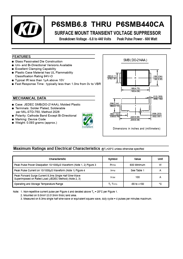 P6SMB30CA