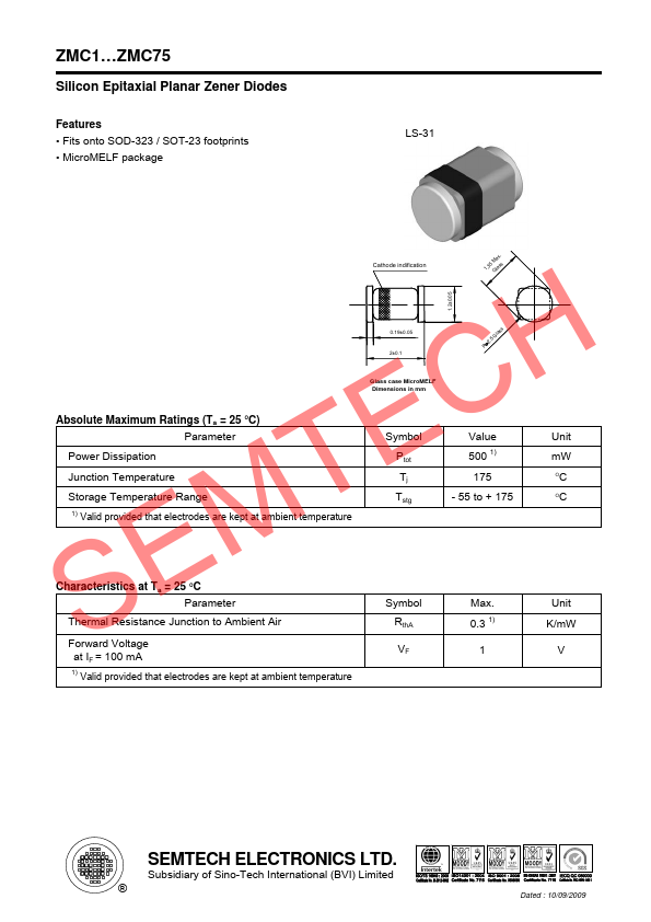 ZMC4V3 SEMTECH