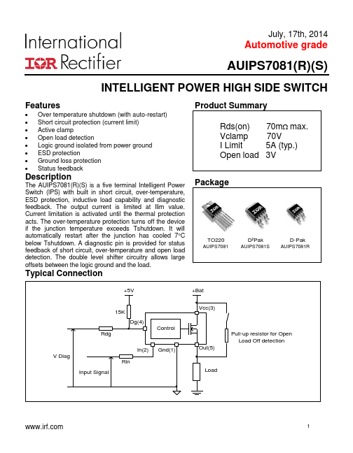 AUIPS7081 International Rectifier