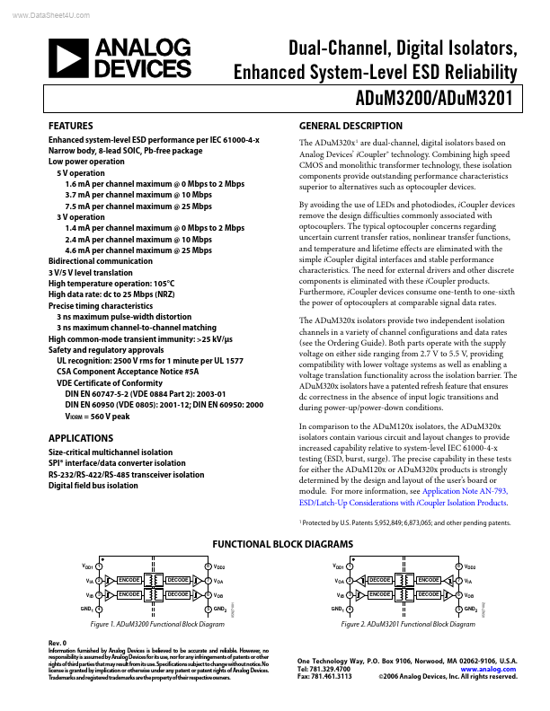 ADUM3201 Analog Devices