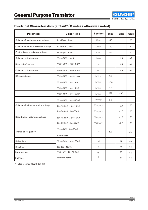 MMBT2907A-G