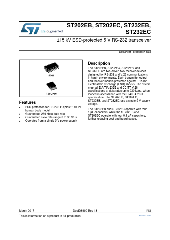 ST202EC STMicroelectronics