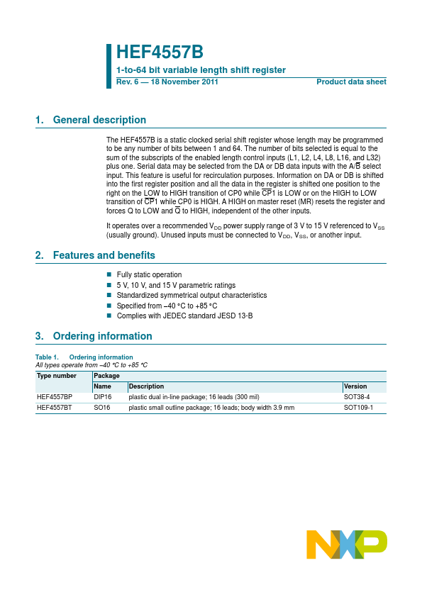 HEF4557B NXP