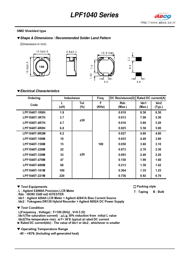 LPF1040T-1R8N