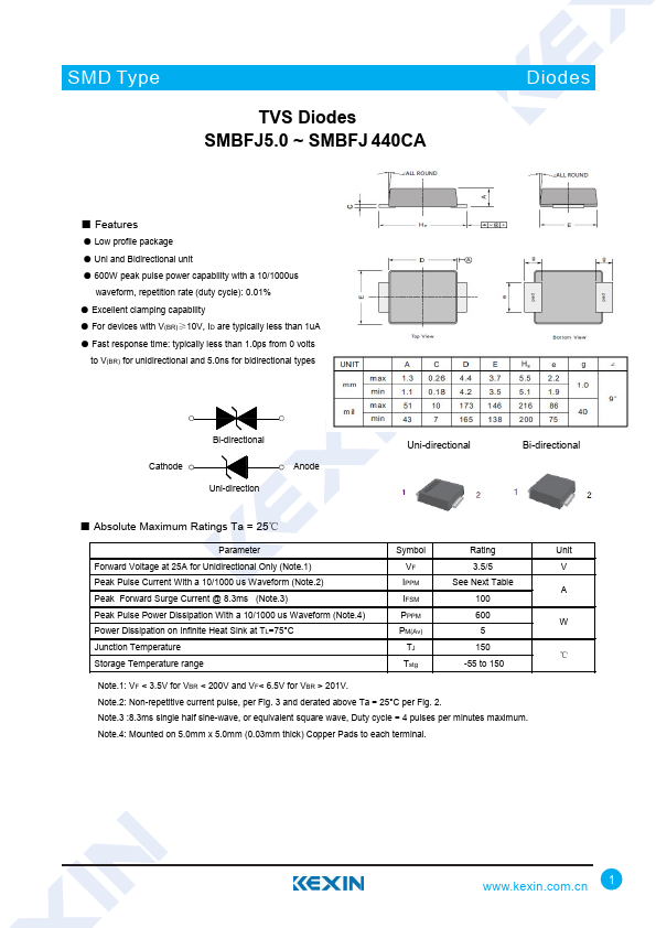 SMBFJ54CA