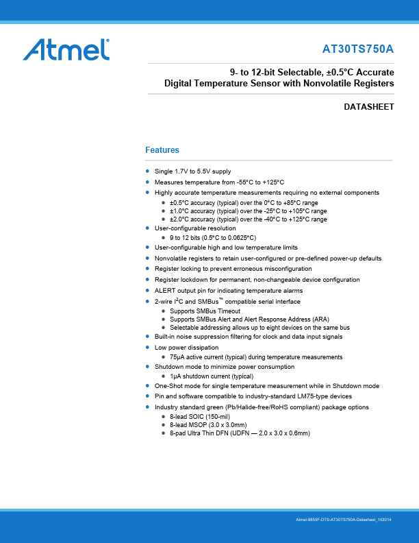 AT30TS750A ATMEL