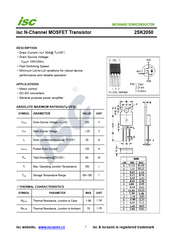 2SK2050