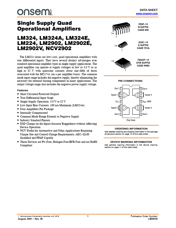 LM2902VN ON Semiconductor