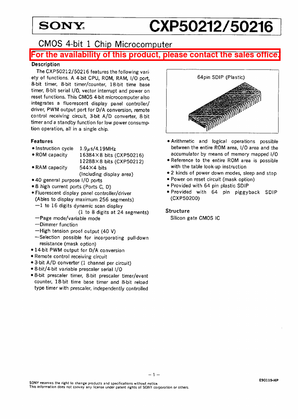 <?=CXP50212?> डेटा पत्रक पीडीएफ