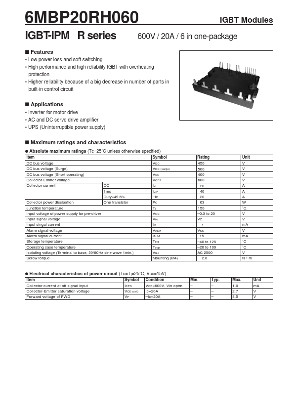 6MBP20RH060