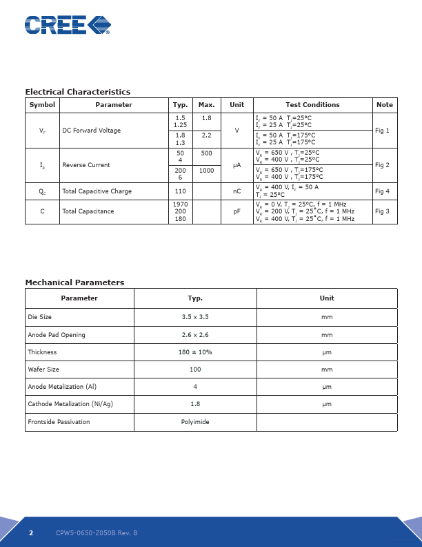 CPW5-0650-Z050B