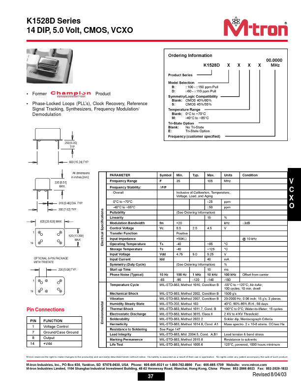 K1528BA M-Tron