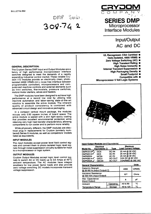 <?=DMP6101A?> डेटा पत्रक पीडीएफ