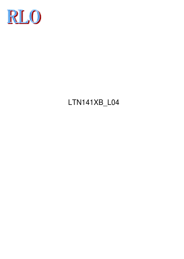 LTN141XB-L04