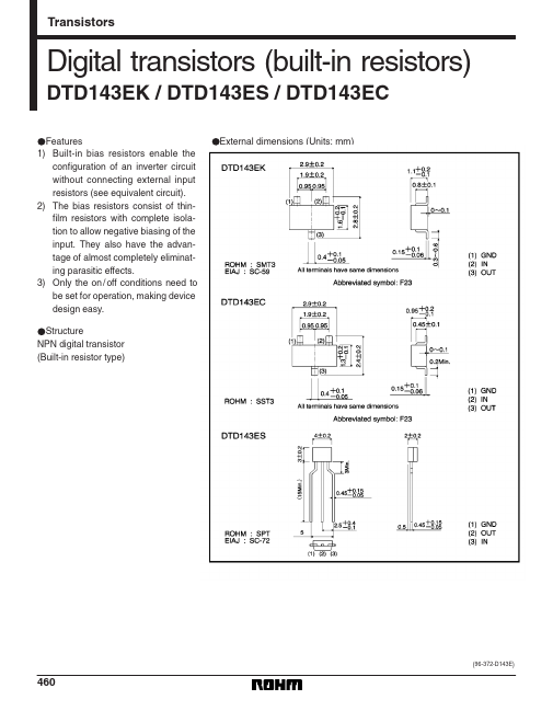 <?=DTD143ES?> डेटा पत्रक पीडीएफ