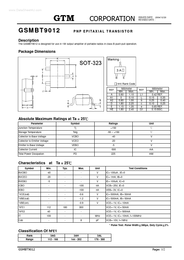 GSMBT9012