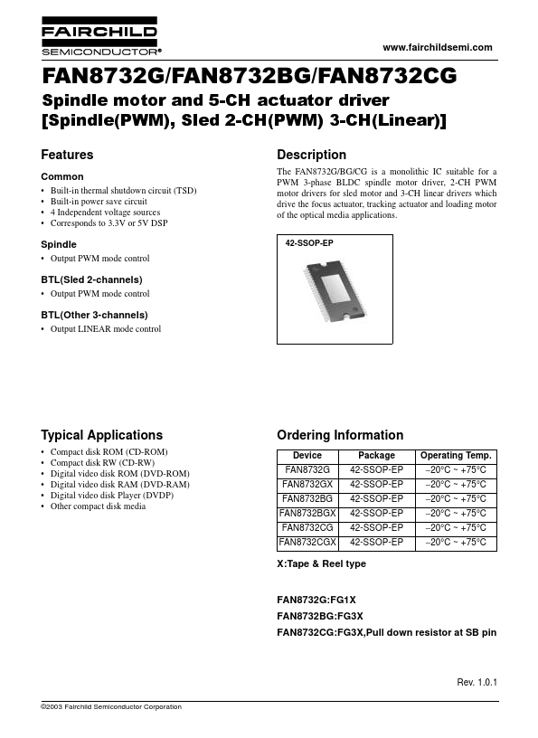 FAN8732CG