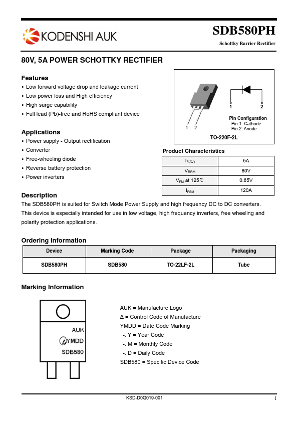 SDB580PH