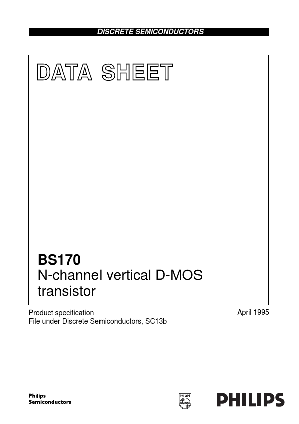 <?=BS170?> डेटा पत्रक पीडीएफ