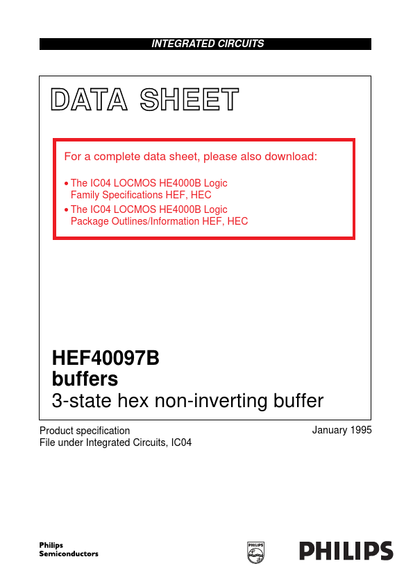 <?=HEF40097B?> डेटा पत्रक पीडीएफ