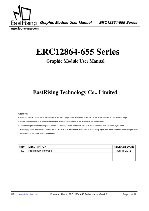 <?=ERC12864DNSF-655?> डेटा पत्रक पीडीएफ