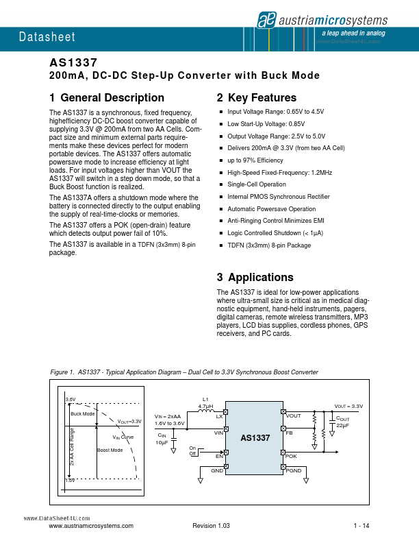<?=AS1337?> डेटा पत्रक पीडीएफ