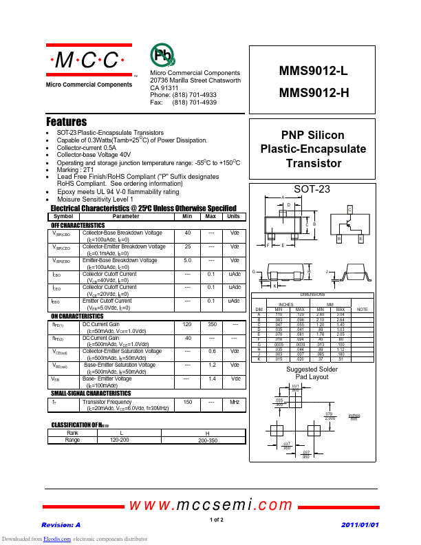 MMS9012-L MCC