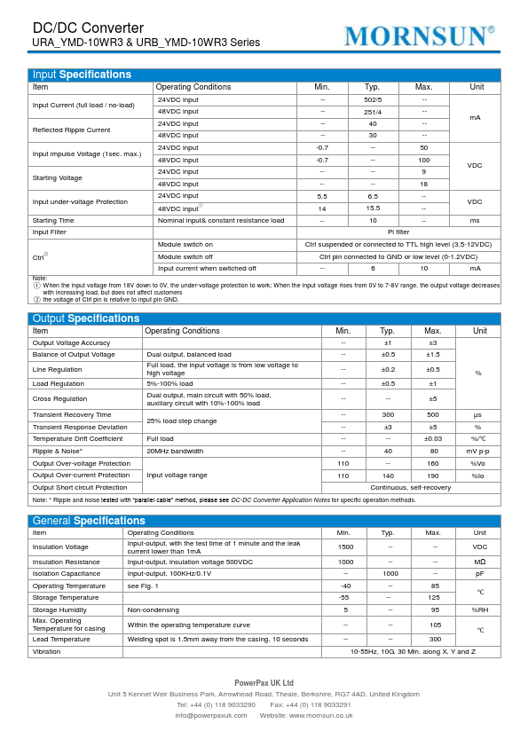 URB4805YMD-10WR3