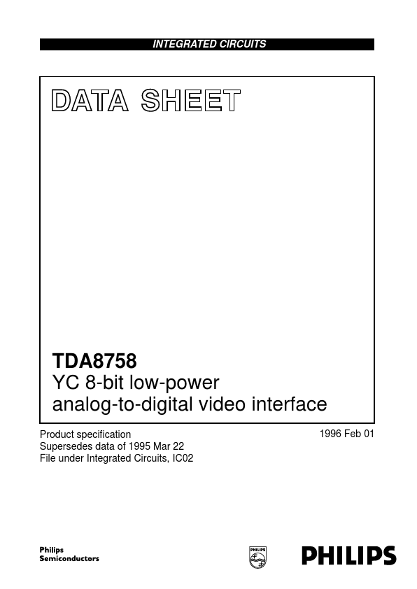 <?=TDA8758?> डेटा पत्रक पीडीएफ