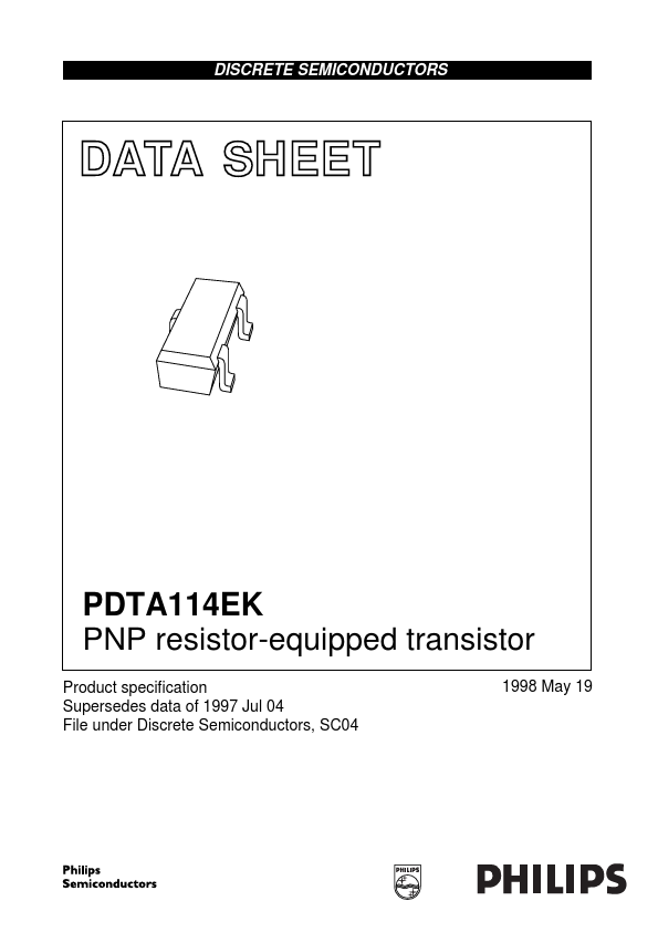 <?=PDTA114EK?> डेटा पत्रक पीडीएफ
