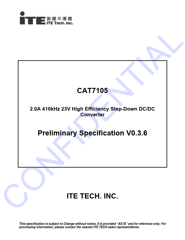 CAT7105