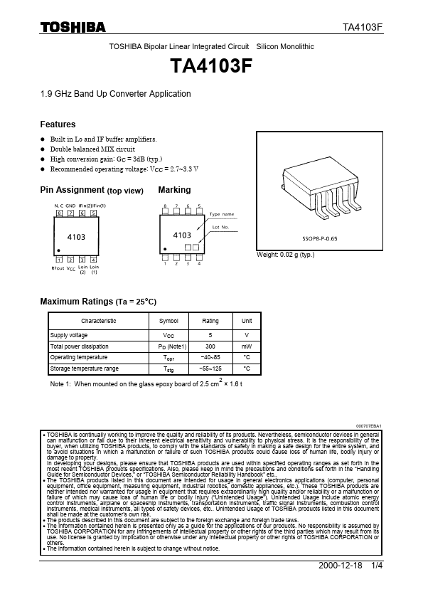 TA4103F