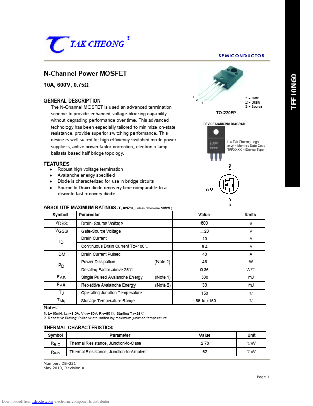 TFF10N60