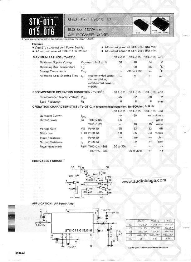 STK-016