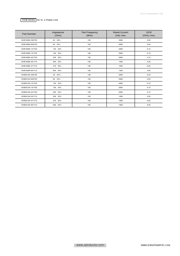 HCB2012K-221T20