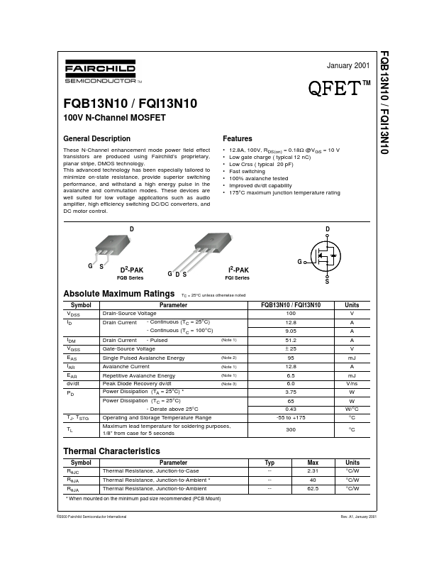 FQI13N10