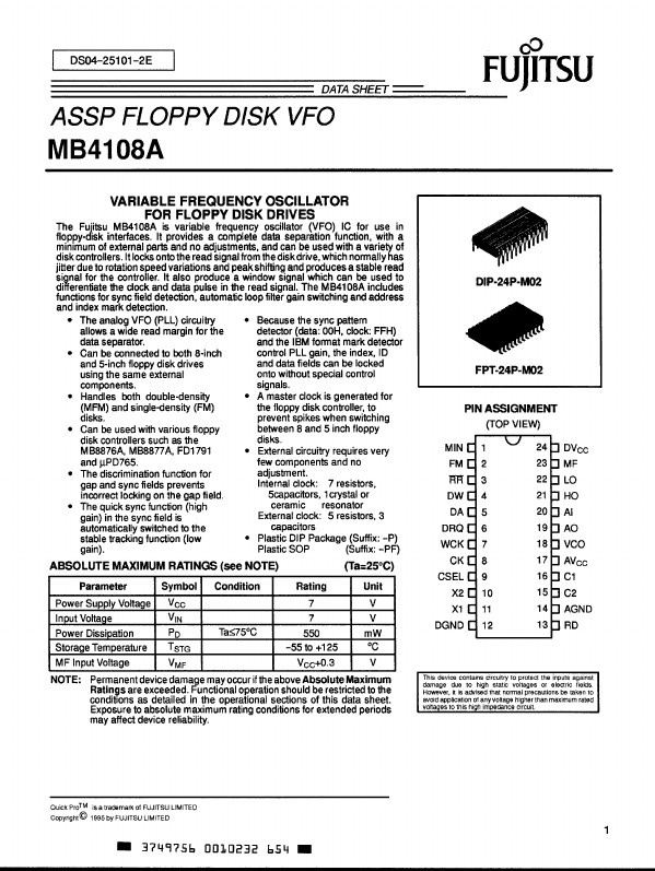 MB4108A Fujitsu