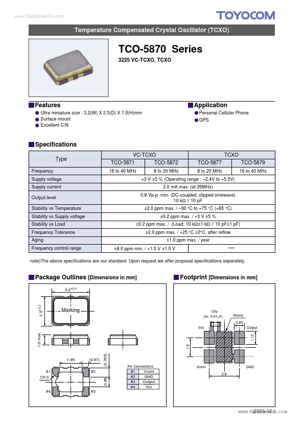 TCO-5879 Toyocom