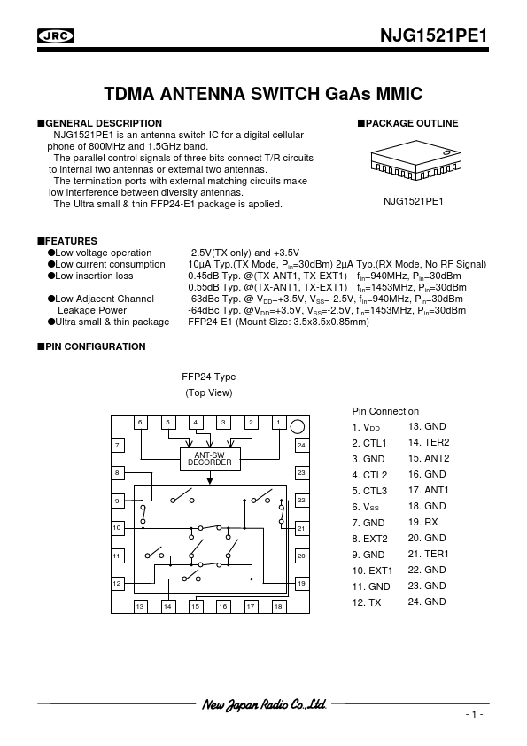 NJG1521PE1